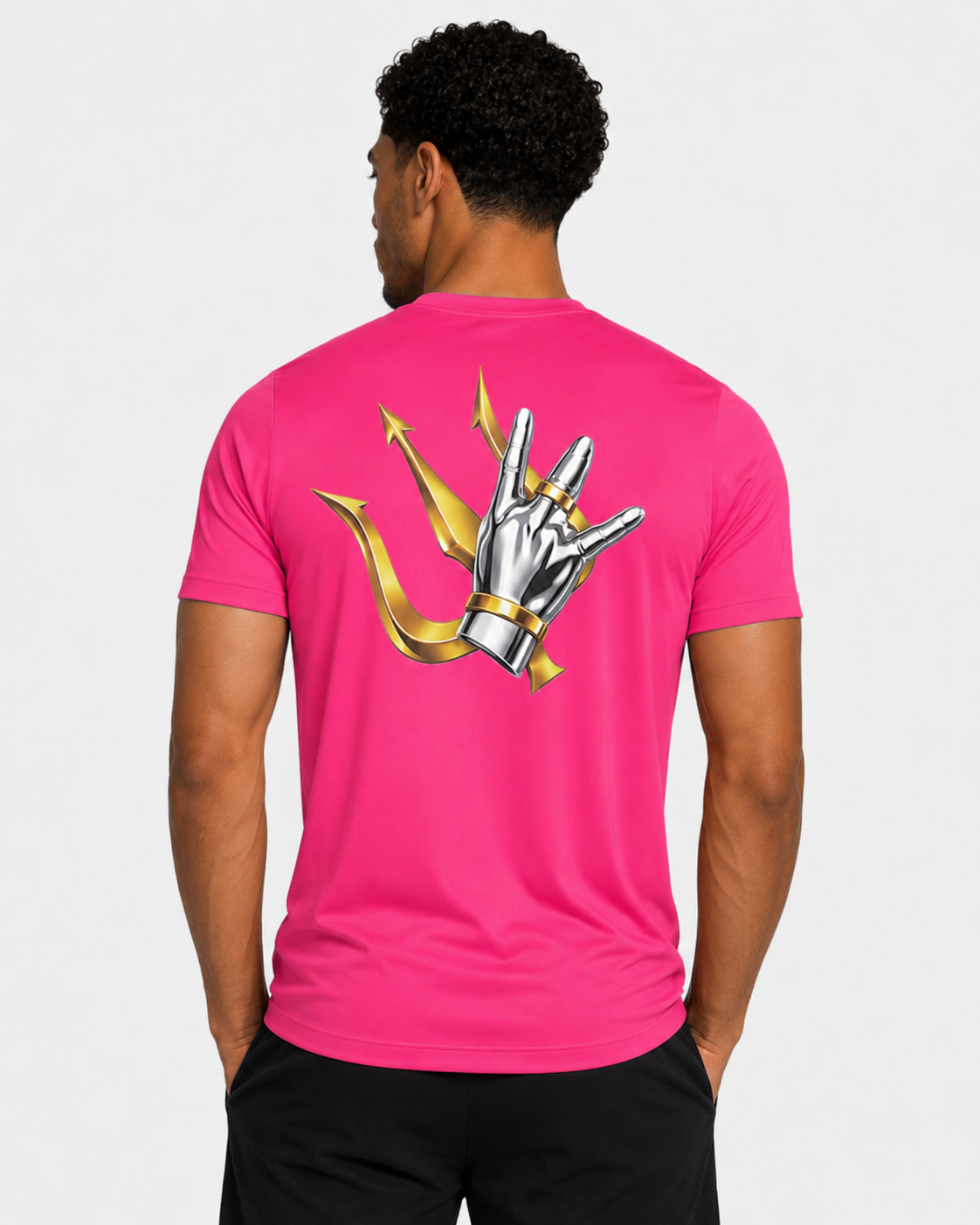 T-shirt rose fluo