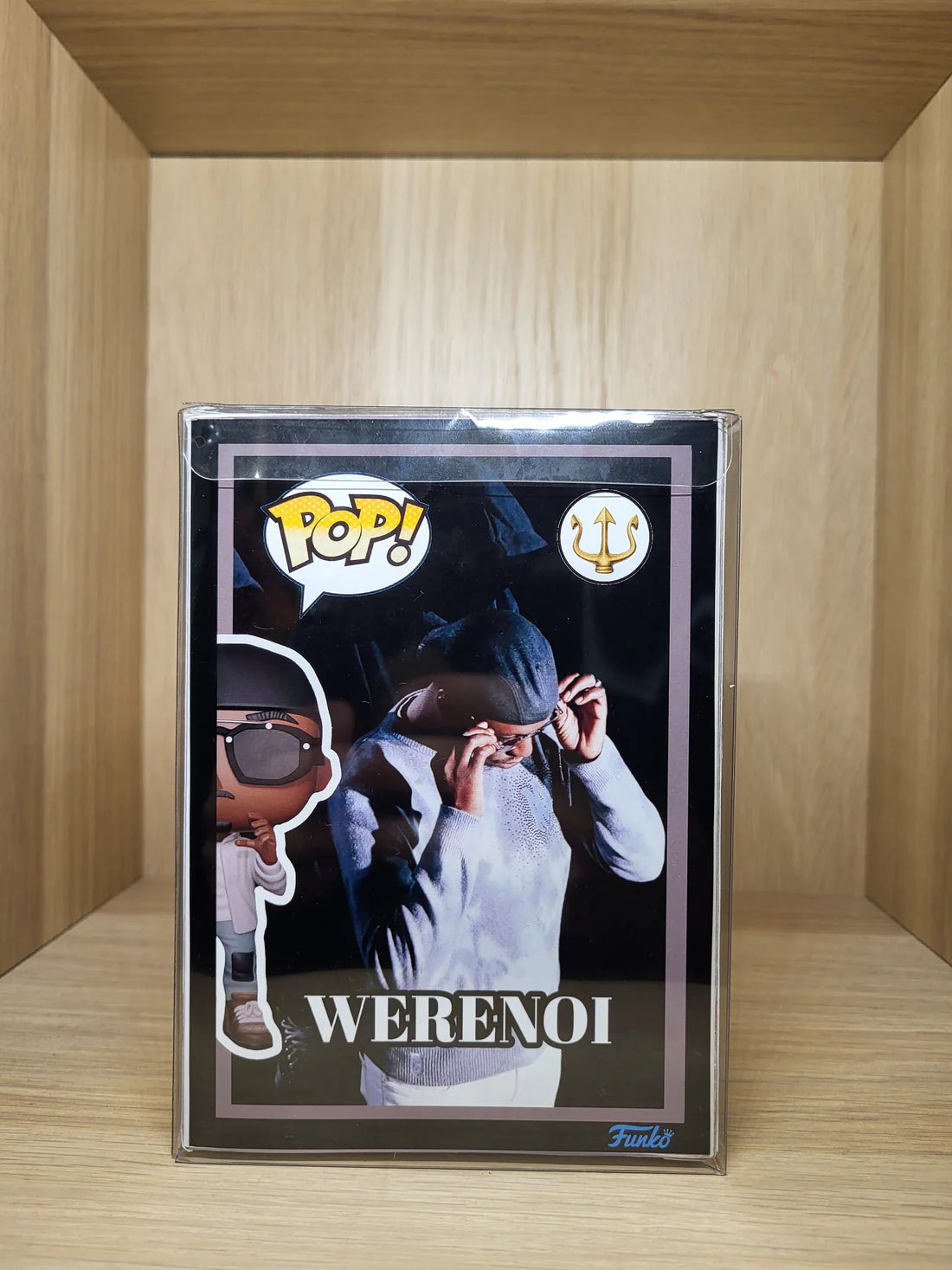 Figurine Werenoi Pop vue de dos sans emballage - Jamal 3D