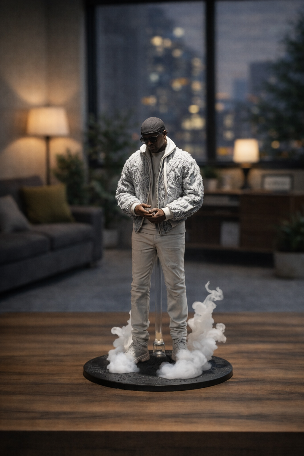 Figurine collector Werenoi Dans l'ombre vue de face - impression 3D Jamal 3D